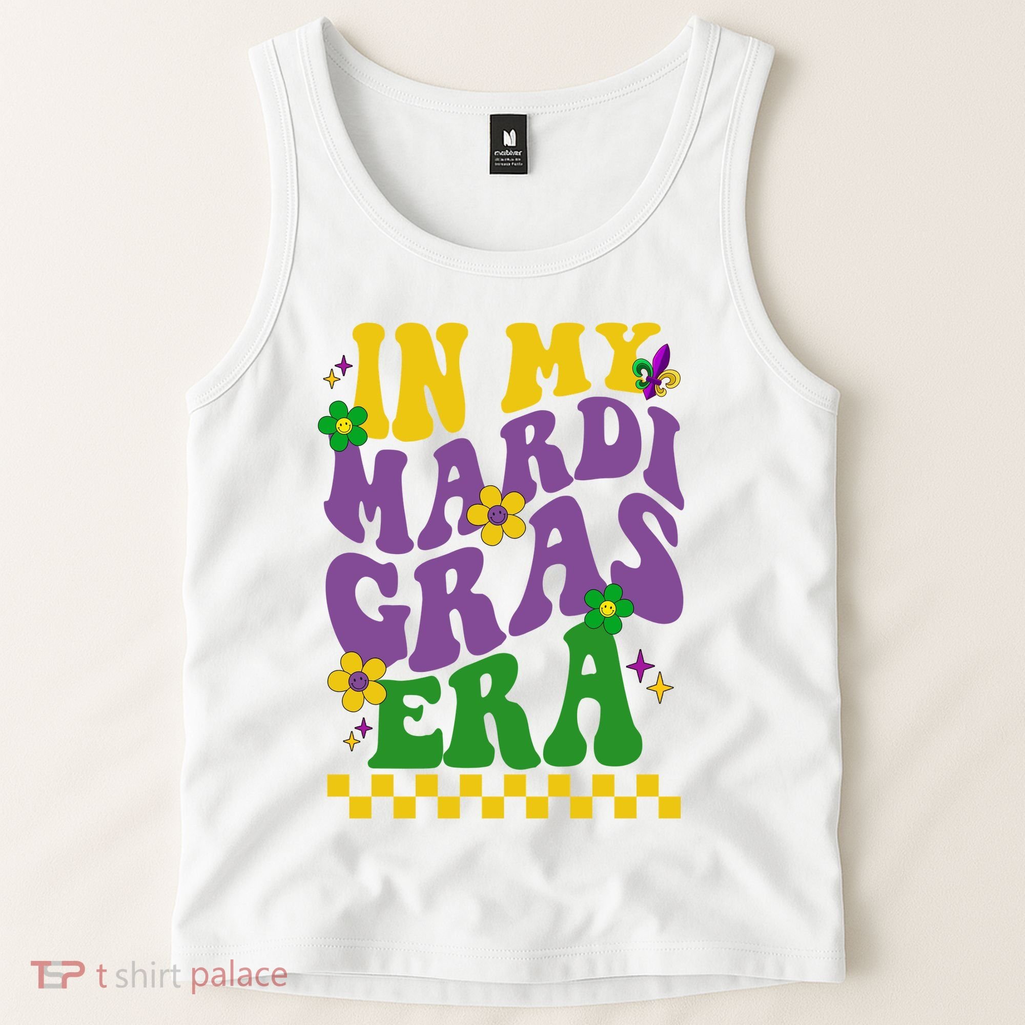 In My Mardi Gras Era Festive Party Tank Top