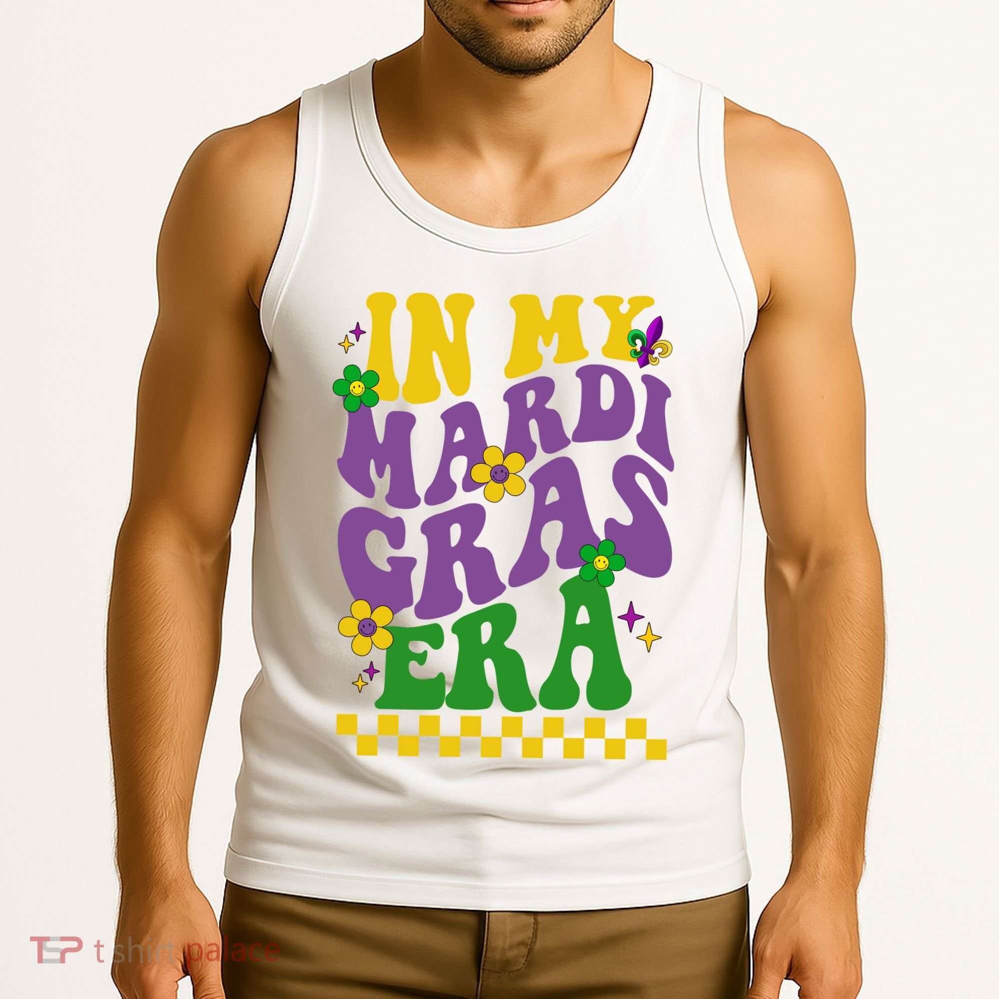 In My Mardi Gras Era Festive Party Tank Top