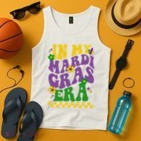 In My Mardi Gras Era Festive Party Tank Top thumb 4