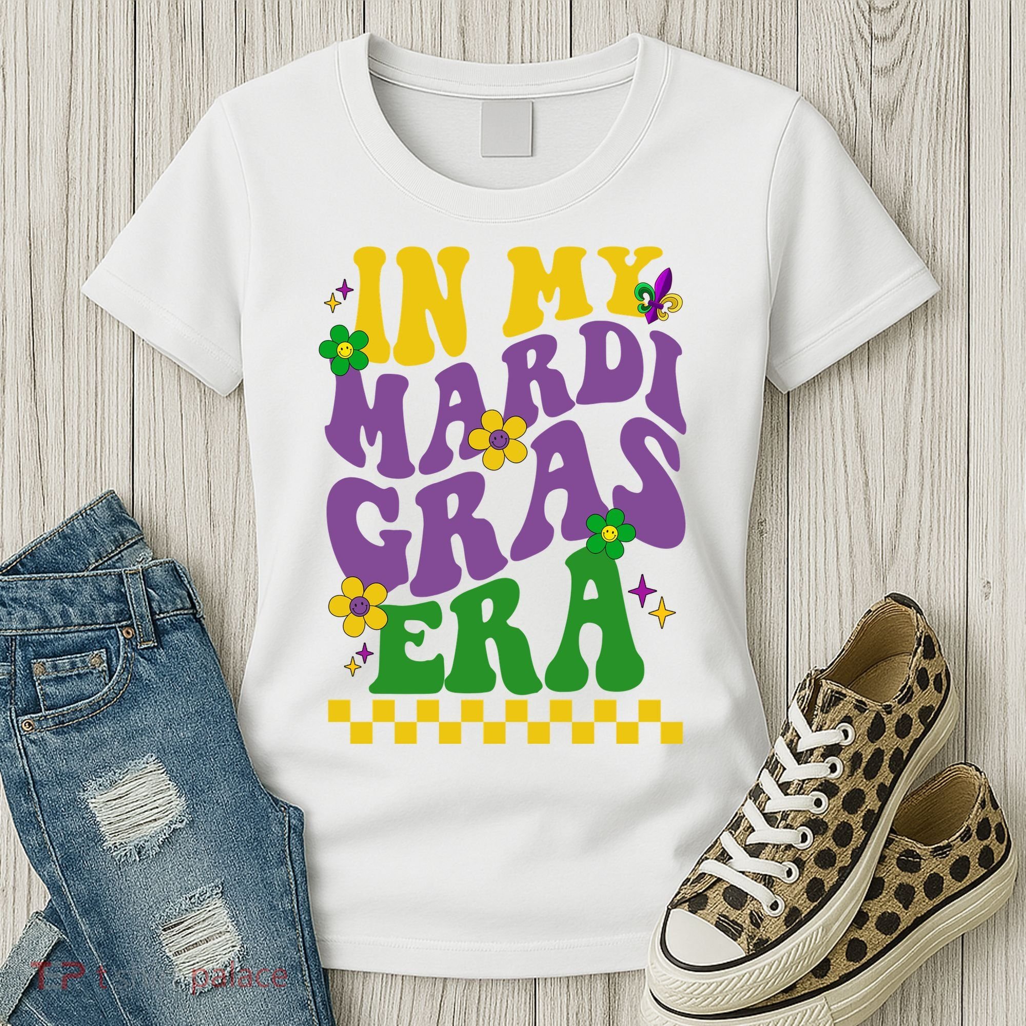 In My Mardi Gras Era Festive Party Women's T-Shirt