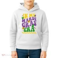 In My Mardi Gras Era Festive Party Kids Hoodie thumb 4