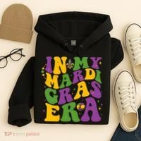 In My Mardi Gras Era Funny Holiday Hoodie thumb 4