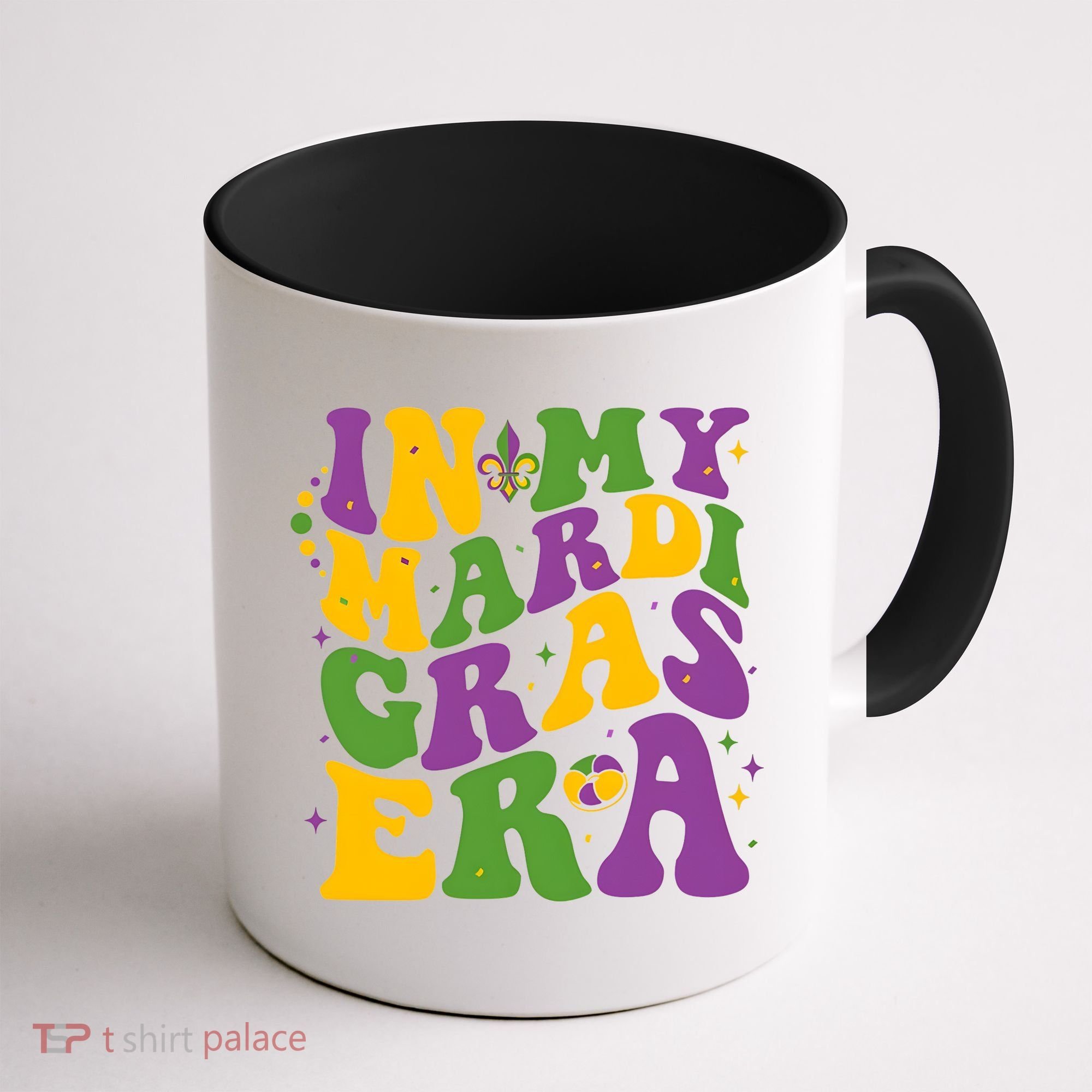 In My Mardi Gras Era Funny Holiday Coffee Mug