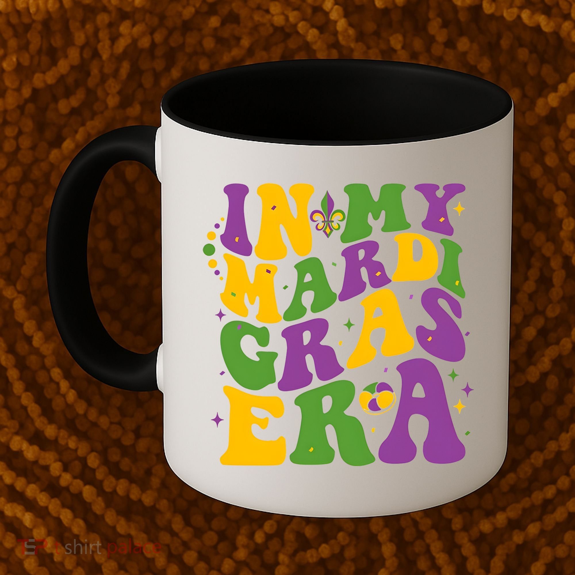 In My Mardi Gras Era Funny Holiday Coffee Mug