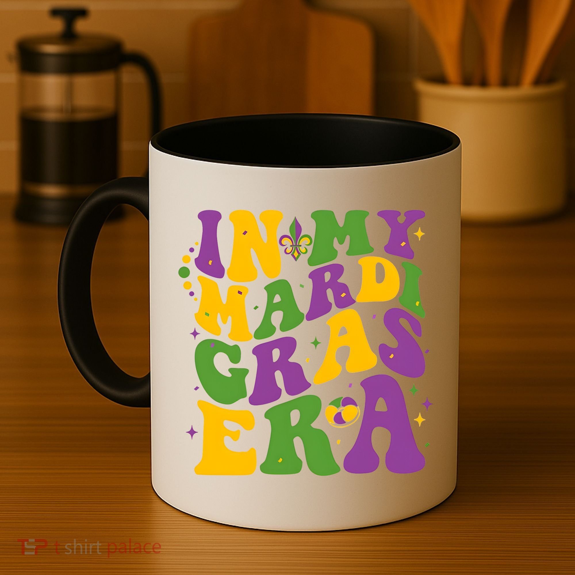 In My Mardi Gras Era Funny Holiday Coffee Mug