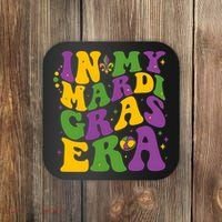 In My Mardi Gras Era Funny Holiday Coaster thumb 0