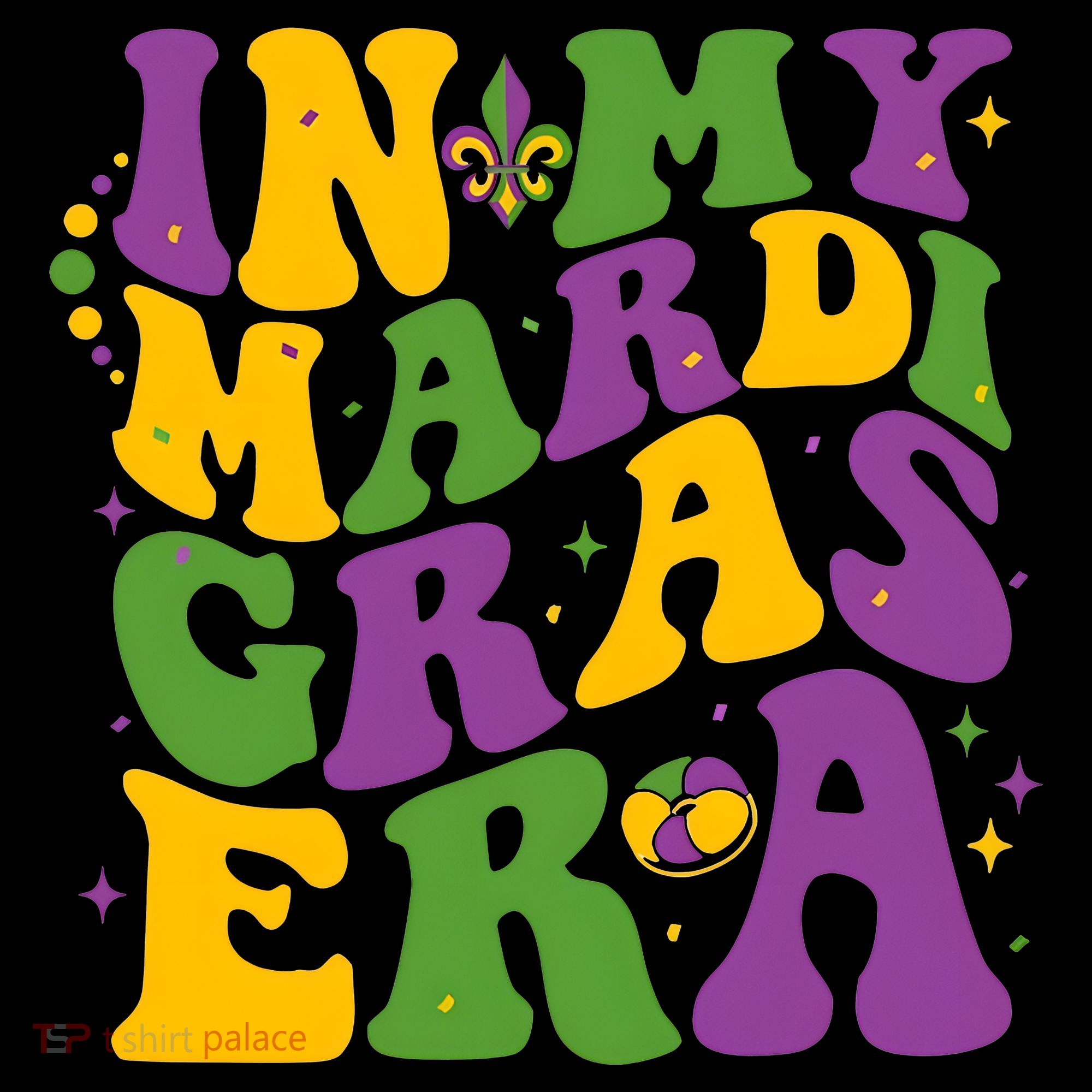 In My Mardi Gras Era Funny Holiday Women's Hoodie
