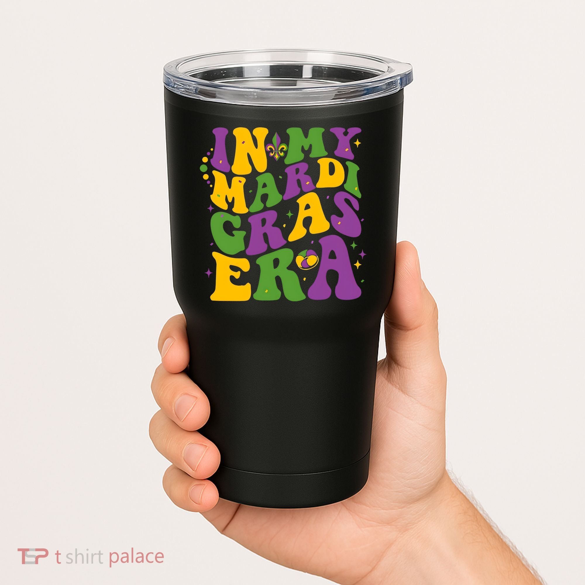 In My Mardi Gras Era Funny Holiday Tumbler