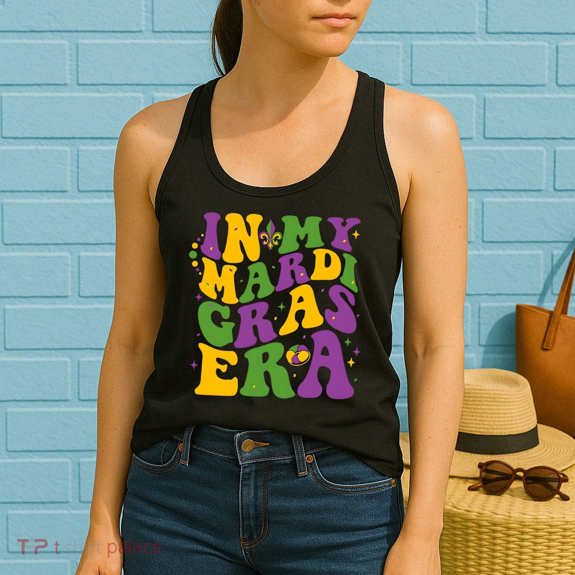 In My Mardi Gras Era Funny Holiday Women's Tank Top