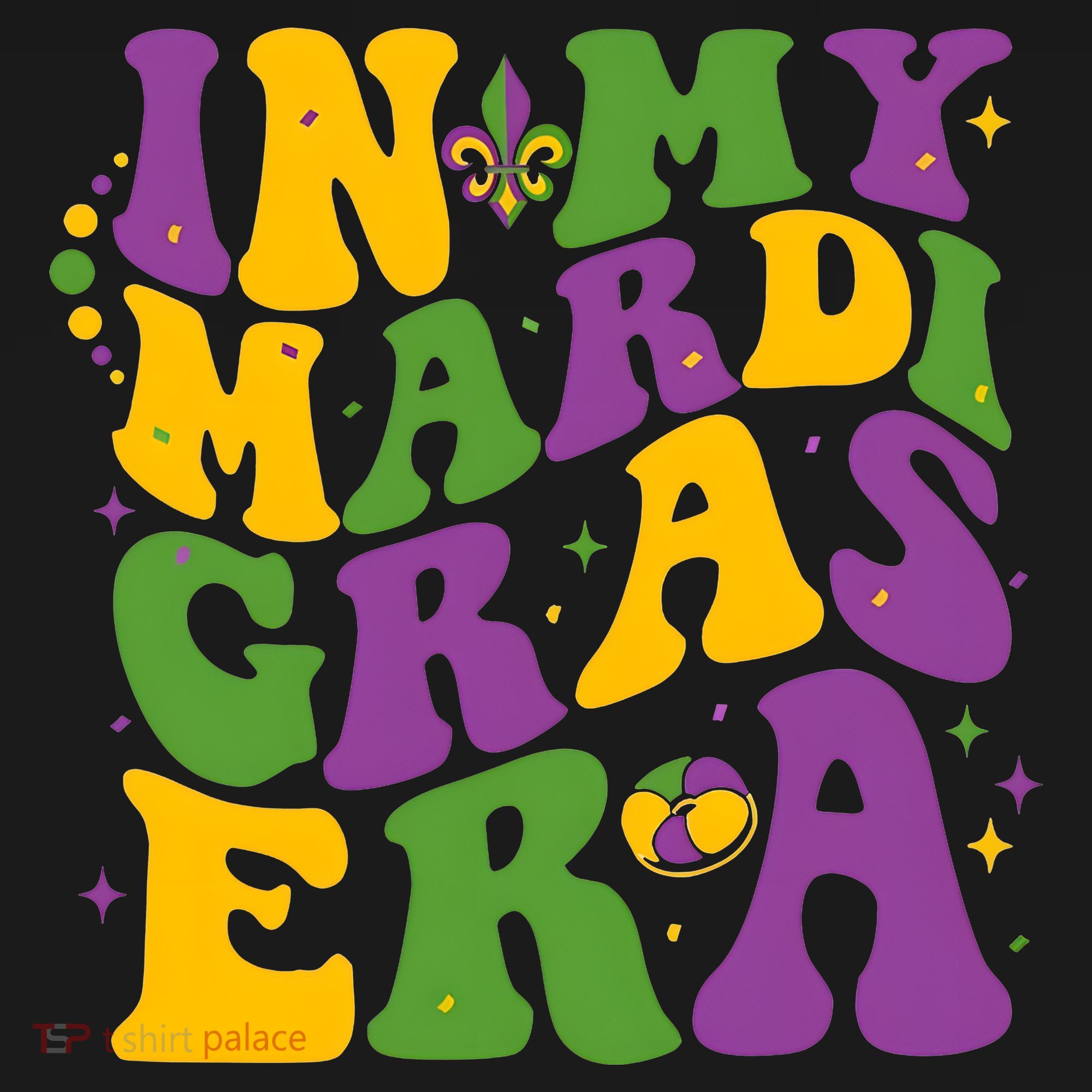 In My Mardi Gras Era Funny Holiday Women's Tank Top