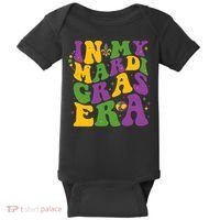 In My Mardi Gras Era Funny Holiday Baby Bodysuit thumb 0