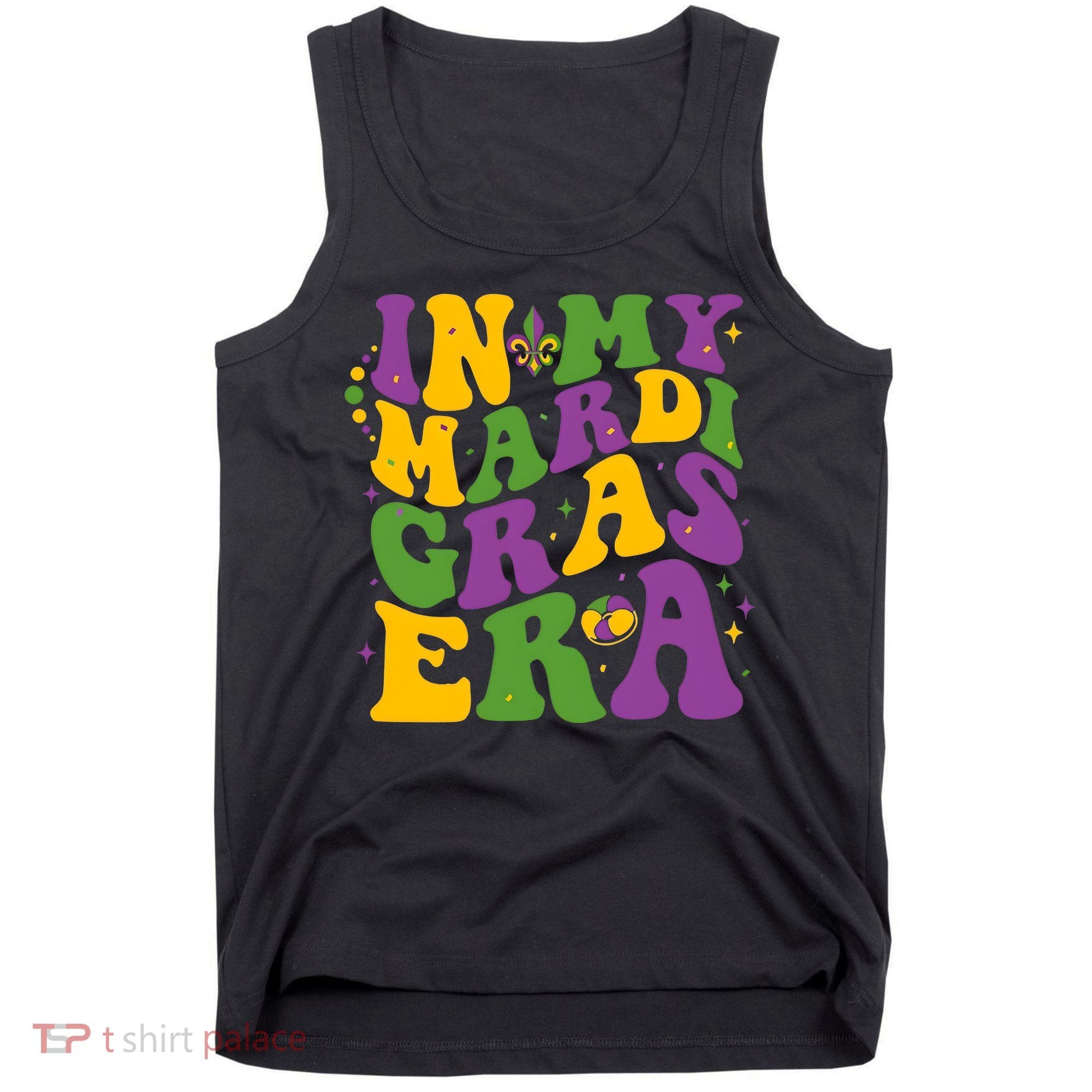 In My Mardi Gras Era Funny Holiday Tank Top