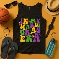 In My Mardi Gras Era Funny Holiday Tank Top thumb 4