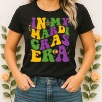 In My Mardi Gras Era Funny Holiday Women's T-Shirt thumb 2