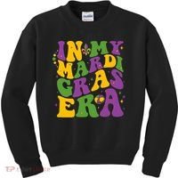 In My Mardi Gras Era Funny Holiday Kids Sweatshirt thumb 0