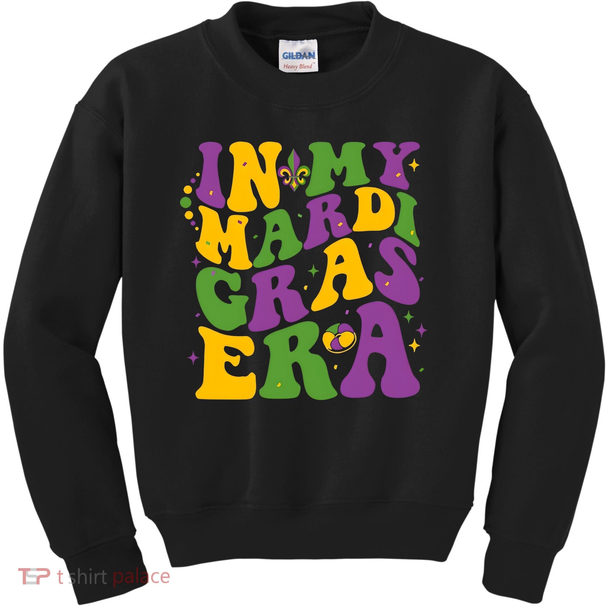In My Mardi Gras Era Funny Holiday Kids Sweatshirt
