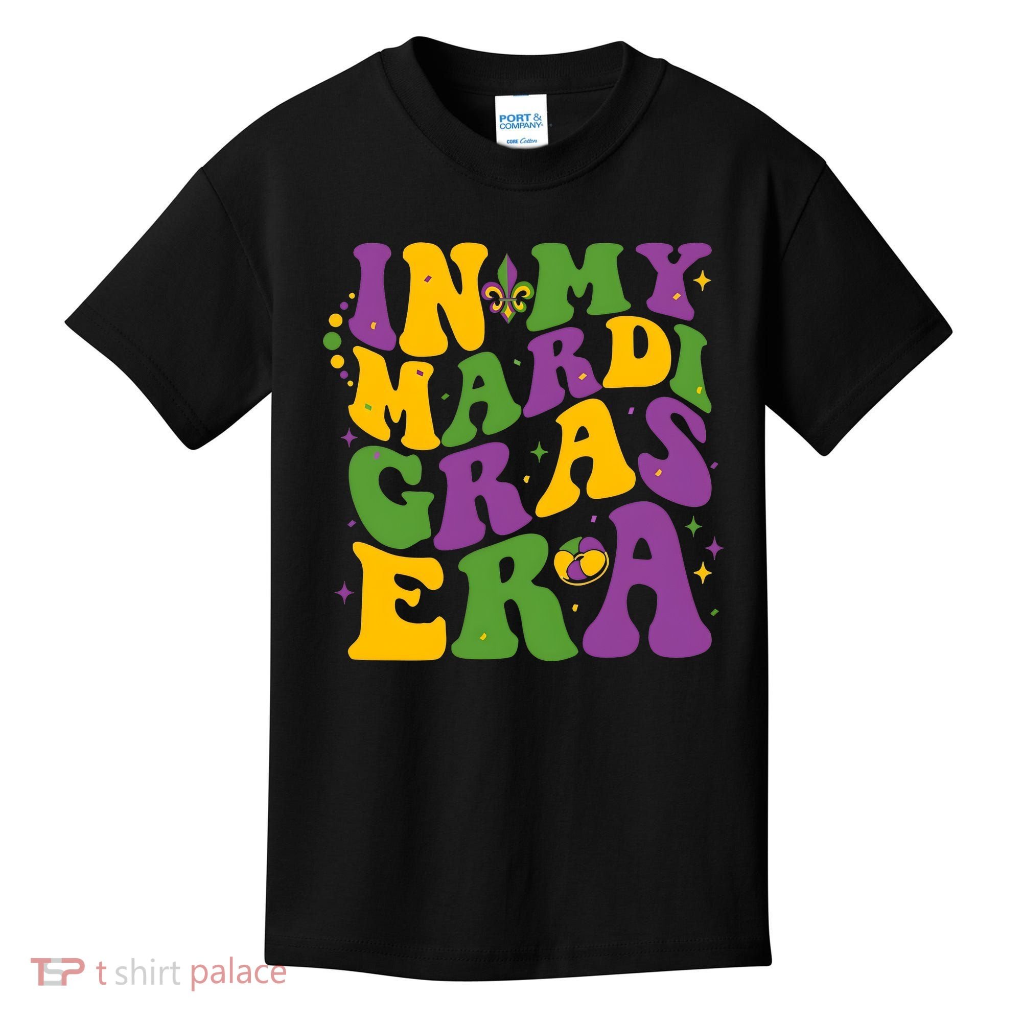 In My Mardi Gras Era Funny Holiday Kids T-Shirt