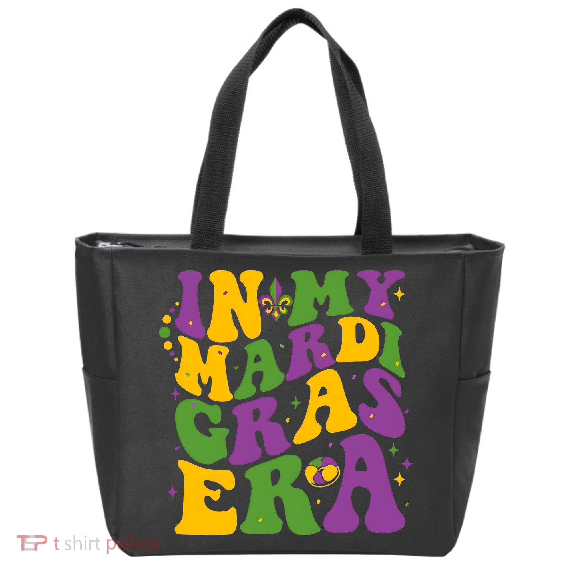 In My Mardi Gras Era Funny Holiday Tote Bag