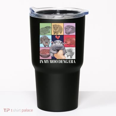 In My Moo Deng Era Funny Hippo Meme Tumbler
