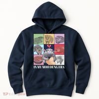 In My Moo Deng Era Funny Hippo Meme Hoodie thumb 0
