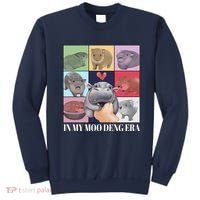 In My Moo Deng Era Funny Hippo Meme Sweatshirt thumb 0