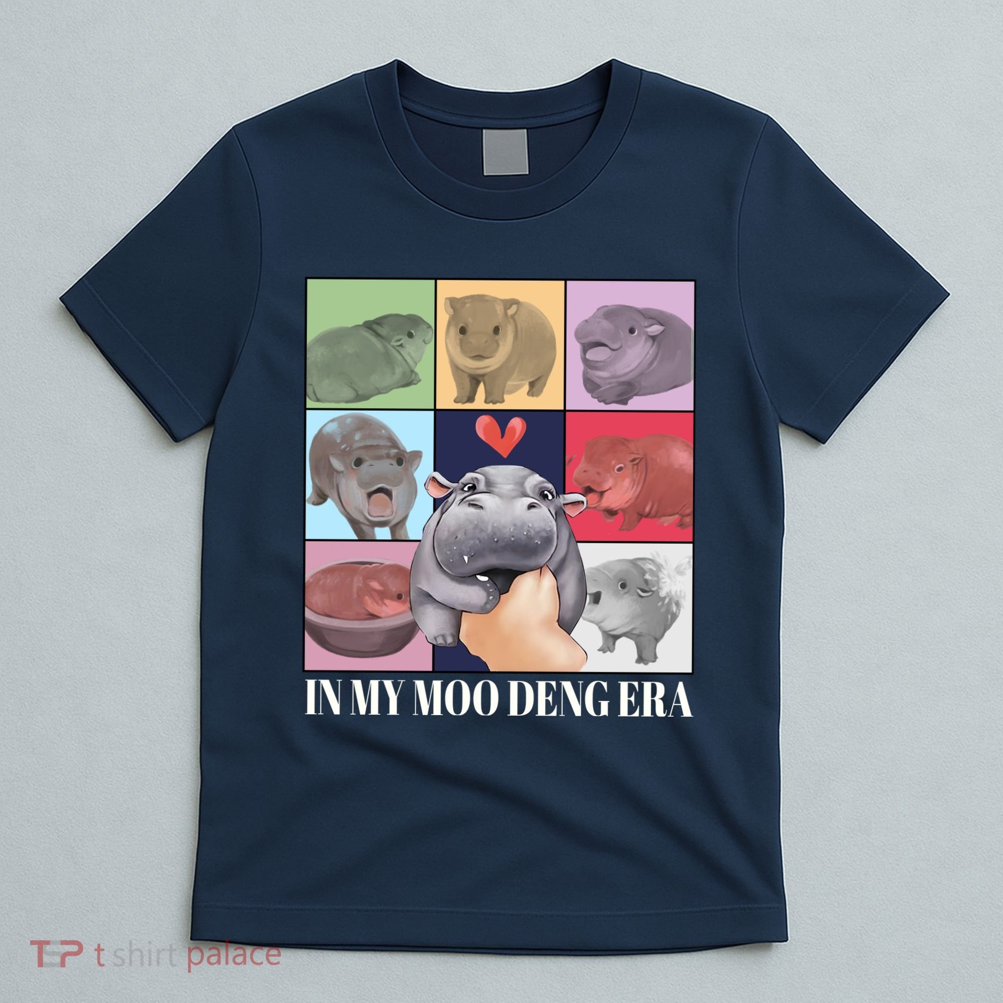 In My Moo Deng Era Funny Hippo Meme T-Shirt