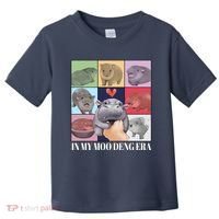 In My Moo Deng Era Funny Hippo Meme Toddler T-Shirt thumb 0