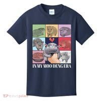 In My Moo Deng Era Funny Hippo Meme Kids T-Shirt thumb 0