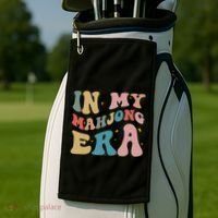In My Mahjong Era Board Games Golf Towel thumb 2