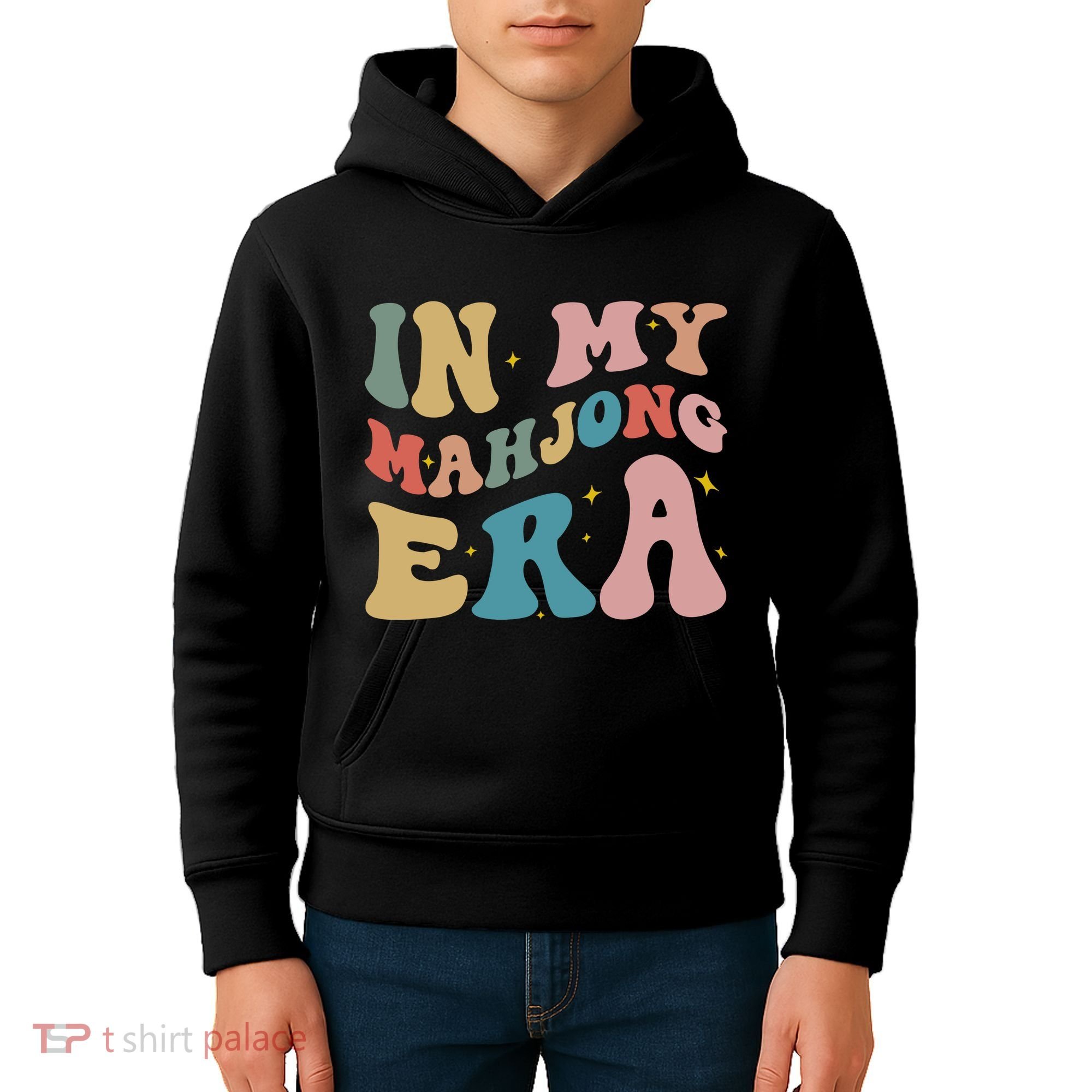 In My Mahjong Era Board Games Kids Hoodie