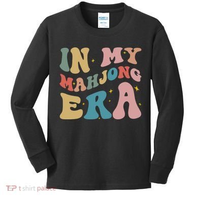 In My Mahjong Era Board Games Kids Long Sleeve Shirt