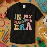 In My Mahjong Era Board Games Kids T-Shirt thumb 3