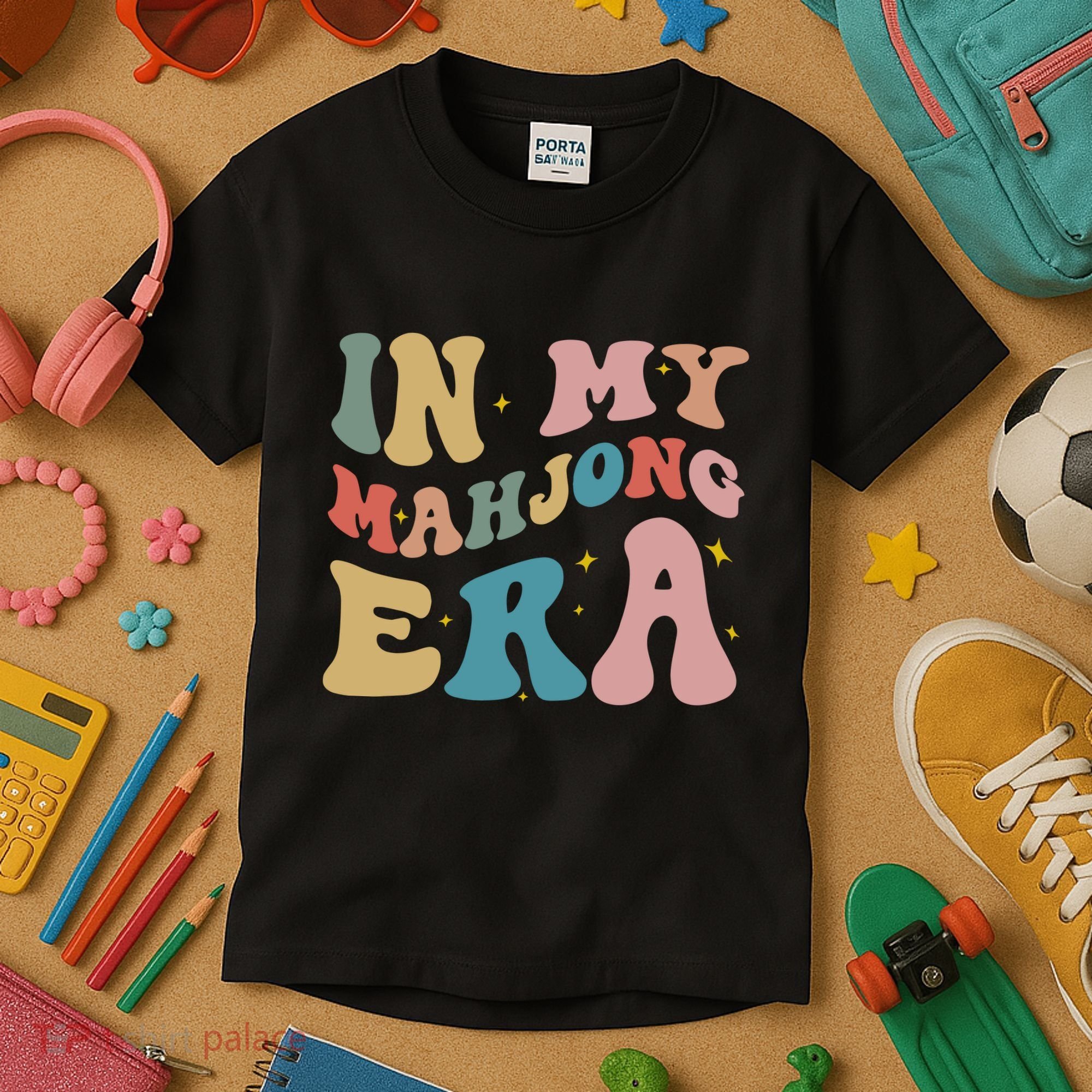 In My Mahjong Era Board Games Kids T-Shirt