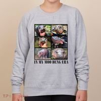 In My Moo Deng Era  Moo Deng Lover Women's Sweatshirt thumb 0