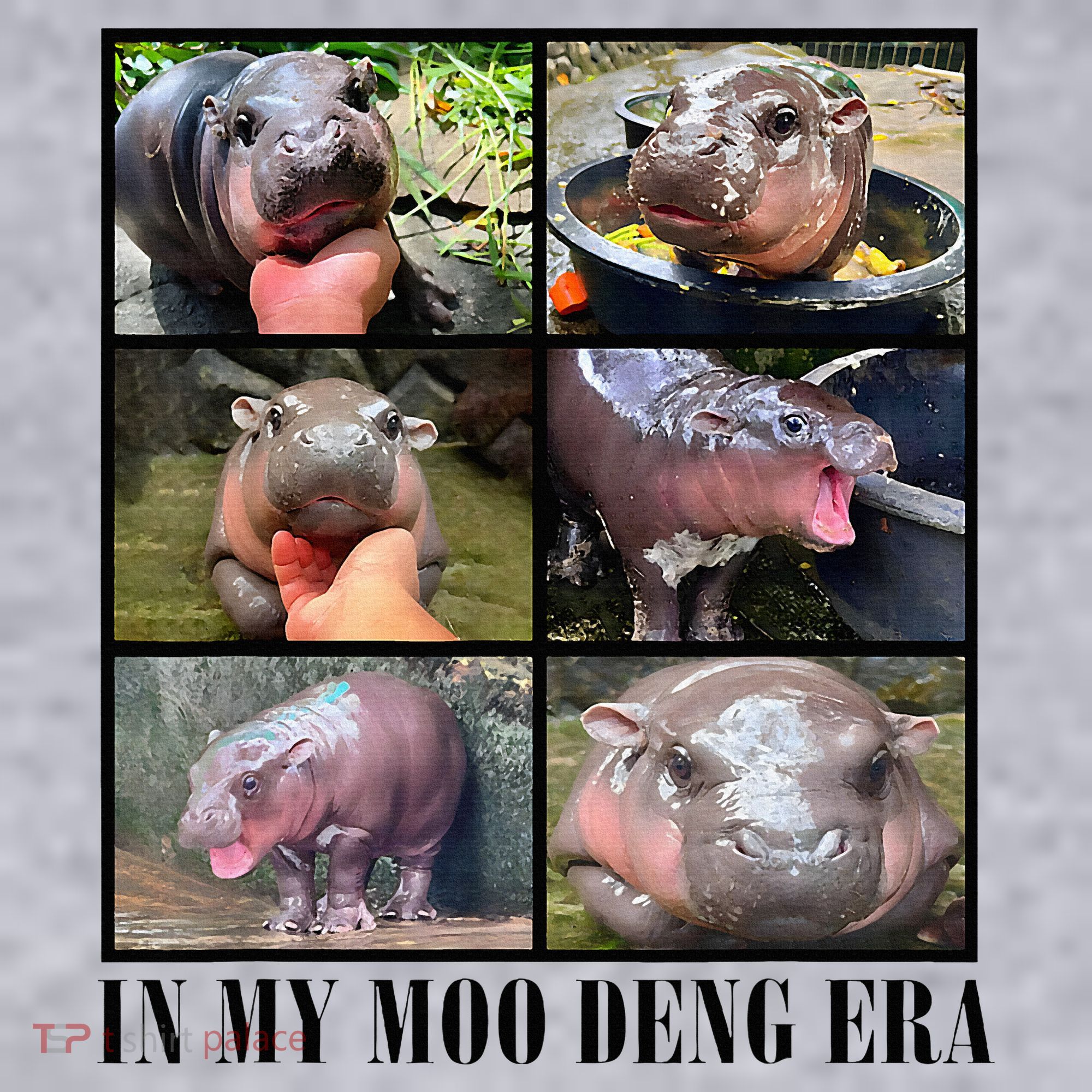 In My Moo Deng Era  Moo Deng Lover Women's Sweatshirt