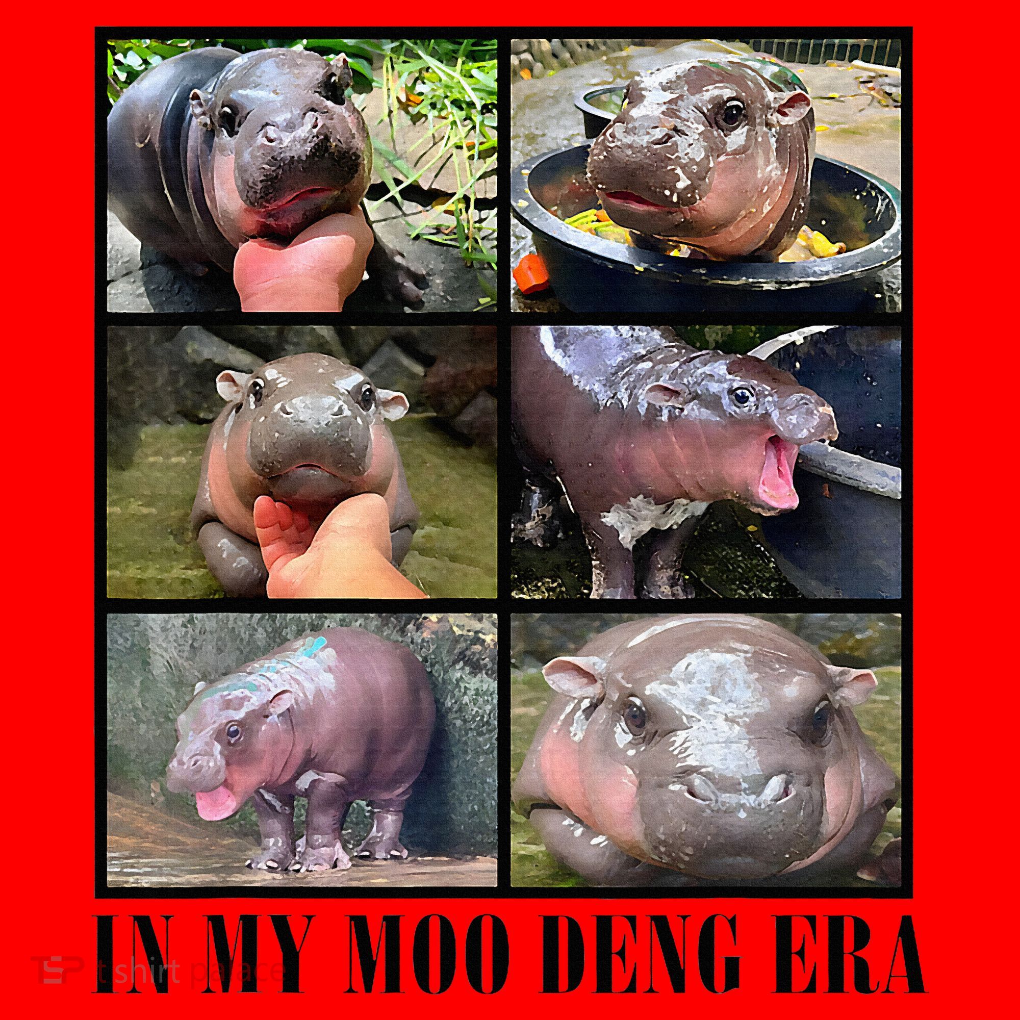 In My Moo Deng Era  Moo Deng Lover Santa Hat