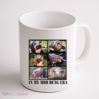 In My Moo Deng Era  Moo Deng Lover Coffee Mug thumb 1