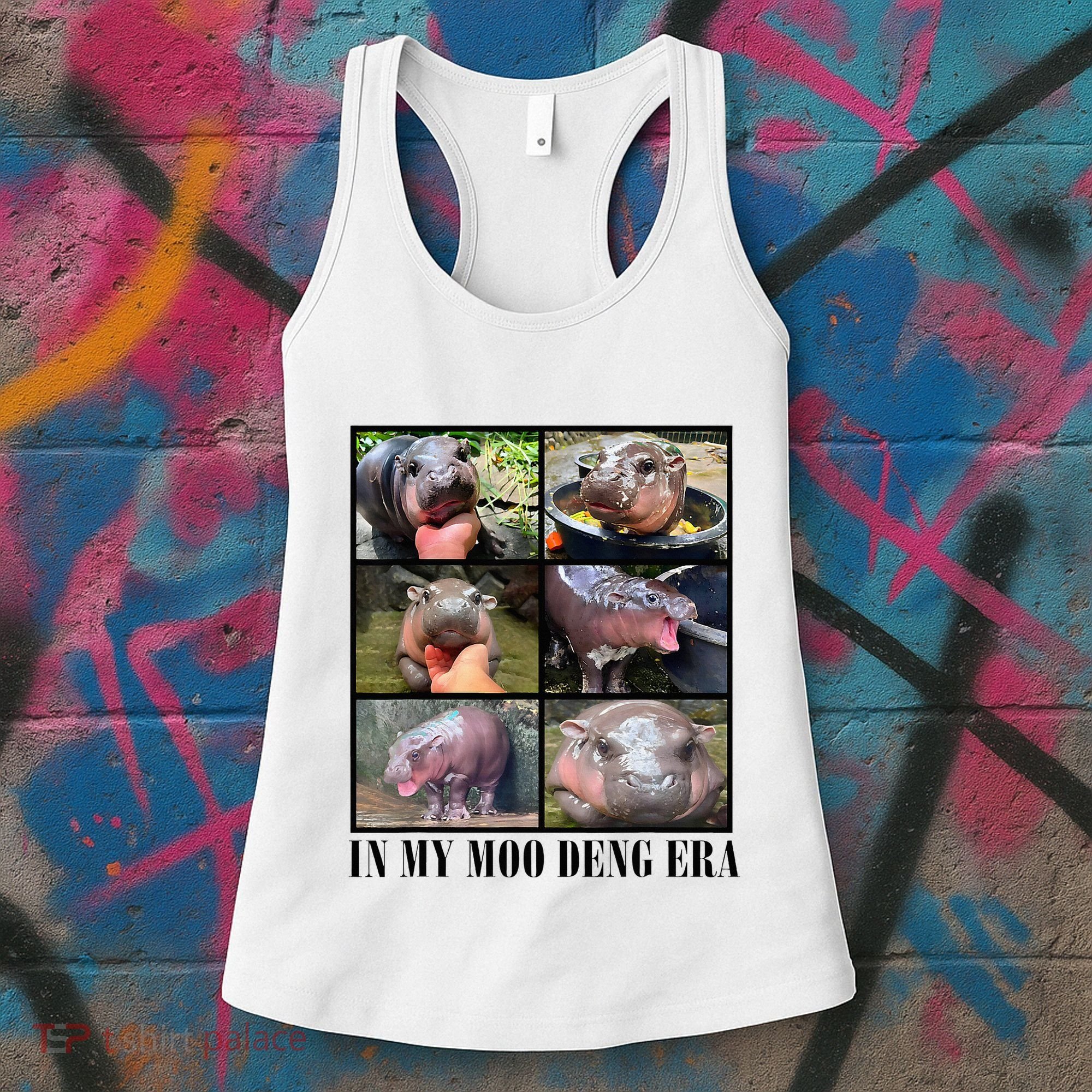 In My Moo Deng Era  Moo Deng Lover Women's Tank Top