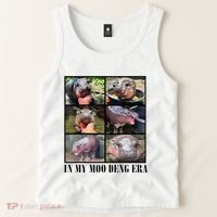 In My Moo Deng Era  Moo Deng Lover Tank Top thumb 2