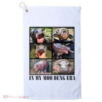 In My Moo Deng Era  Moo Deng Lover Golf Towel thumb 0
