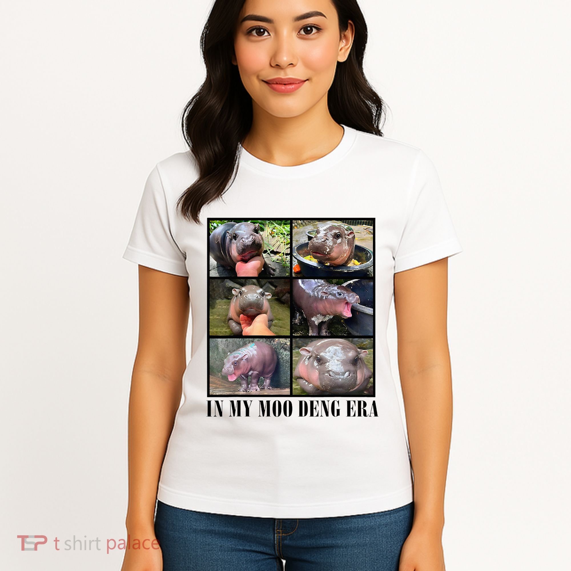 In My Moo Deng Era  Moo Deng Lover Women's T-Shirt