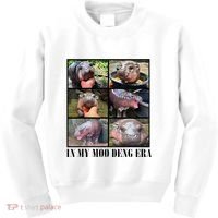 In My Moo Deng Era  Moo Deng Lover Kids Sweatshirt thumb 0