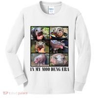 In My Moo Deng Era  Moo Deng Lover Kids Long Sleeve Shirt thumb 0