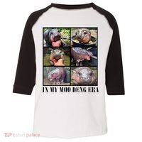 In My Moo Deng Era  Moo Deng Lover Toddler Fine Jersey T-Shirt thumb 0