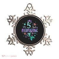 Its My Mermazing 5th Birthday Mermaid Girl Theme 5 Yrs Old Ornament thumb 0