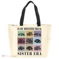 In My Monster Trucks Sister Era Tote Bag thumb 0