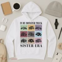 In My Monster Trucks Sister Era Hoodie thumb 3
