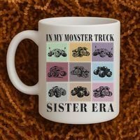 In My Monster Trucks Sister Era Coffee Mug thumb 2
