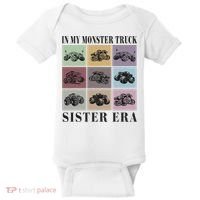In My Monster Trucks Sister Era Baby Bodysuit thumb 0