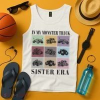 In My Monster Trucks Sister Era Tank Top thumb 4